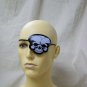 Gothic Skull Eyepatch Pirate BlackHeart Swashbuckler Buccaneer Bandit Biker Dude