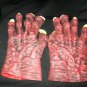 Red Devil Costume Hands Gloves Imp Satan She Devil Demon Claws Vulture Talons