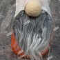 Cute Halloween Themed Decor Plush Gnome "Let's Get Spooky" Fall Decoration NEW