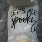 Cute Halloween Themed Decor Plush Gnome "Let's Get Spooky" Fall Decoration NEW