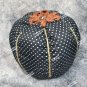 Cute Polka Dot Decorative Pumpkin Halloween Decor Small Plush Decoration NEW