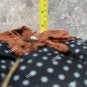 Cute Polka Dot Decorative Pumpkin Halloween Decor Small Plush Decoration NEW