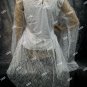 White Witch Top Bat Accent Lace Bell Sleeves Shirt Pirate Medieval Victorian Sorceress