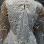 White Witch Top Bat Accent Lace Bell Sleeves Shirt Pirate Medieval Victorian Sorceress