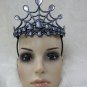 Gothic Princess Tiara Evil Underworld Queen Persephone Pirate Skulls