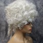 White Empress Wig Marie Antoinette Historical Lady Duchess French Queen Harlot