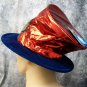 Marvel Comic Spiderman Top Hat Metallic Red & Blue Avenger Spider Man