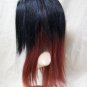 Pop Diva Costume Wig Hip Hop Star R&B Singer Street Girl Two Tone Sorceress Vamp