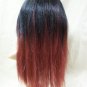 Pop Diva Costume Wig Hip Hop Star R&B Singer Street Girl Two Tone Sorceress Vamp
