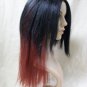 Pop Diva Costume Wig Hip Hop Star R&B Singer Street Girl Two Tone Sorceress Vamp
