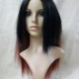 Pop Diva Costume Wig Hip Hop Star R&B Singer Street Girl Two Tone Sorceress Vamp