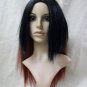 Pop Diva Costume Wig Hip Hop Star R&B Singer Street Girl Two Tone Sorceress Vamp