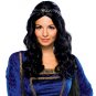 Black Renaissance Girl Wig Damsel Maid Lady Maiden Peasant Goddess Persephone