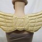 Small Mystical Golden Wings Pegasus Unicorn Glittery Gold Angel Goddess Cherub