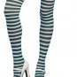 Adult Green White Striped Thigh Highs Christmas Elf Strawberry Shortcake Elf Leprechaun Fairy Pixie