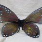 Cute Glittery Monarch Butterfly Costume Wings Child Pet Pixie Fall Harvest Fairy