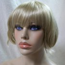 Honey Blonde Eve Lace Cap Wig Short Bob w/ Bangs Roaring 20's Flapper Cosplay