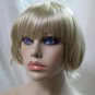 Honey Blonde Eve Lace Cap Wig Short Bob w/ Bangs Roaring 20's Flapper Cosplay
