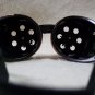 Funky Bronze Steampunk Goggles Spiked Cogs Gears Adventurer Spikes Mad Scientist
