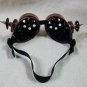 Funky Bronze Steampunk Goggles Spiked Cogs Gears Adventurer Spikes Mad Scientist
