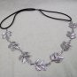 Small Silver Leaf Headband Circlet Laurel Eve Roman Greek God Grecian Goddess