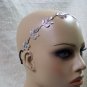 Small Silver Leaf Headband Circlet Laurel Eve Roman Greek God Grecian Goddess