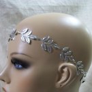 Small Silver Leaf Headband Circlet Laurel Eve Roman Greek God Grecian Goddess