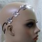 Small Silver Leaf Headband Circlet Laurel Eve Roman Greek God Grecian Goddess