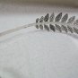Antiqued Silver Leaf Headband Circlet Laurel Eve Roman Greek God Grecian Goddess