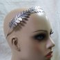 Antiqued Silver Leaf Headband Circlet Laurel Eve Roman Greek God Grecian Goddess