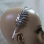 Antiqued Silver Leaf Headband Circlet Laurel Eve Roman Greek God Grecian Goddess