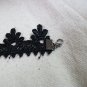 Gothic Black Crochet Choker Chains Medallion Pendant Victorian Steampunk Madame