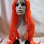 Bright Red Mrs Rabbit Wig Jessica Mermaid Siren Ariel Silver Poison Ivy Lounge Singer