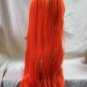 Bright Red Mrs Rabbit Wig Jessica Mermaid Siren Ariel Silver Poison Ivy Lounge Singer