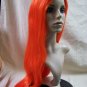 Bright Red Mrs Rabbit Wig Jessica Mermaid Siren Ariel Silver Poison Ivy Lounge Singer
