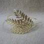 Gold Laurel Leaf Spray Bunch Headband Adam Eve Roman Greek God Grecian Goddess