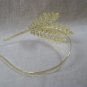 Gold Laurel Leaf Spray Bunch Headband Adam Eve Roman Greek God Grecian Goddess