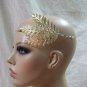 Gold Laurel Leaf Spray Bunch Headband Adam Eve Roman Greek God Grecian Goddess