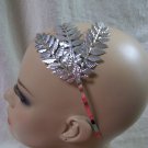 Silver Laurel Leaf Spray Bunch Headband Adam Eve Roman Greek God Grecian Goddess Silver Laurel Leaf Spray Bunch Headband Adam Eve Roman Greek God Grecian Goddess