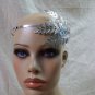 Silver Laurel Leaf Spray Bunch Headband Adam Eve Roman Greek God Grecian Goddess