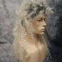 Bleached Blonde Dark Roots Hard Rocker Wig 80s Heavy Metal Dee Vince 90s Grunge