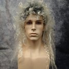 Bleached Blonde Dark Roots Hard Rocker Wig 80s Heavy Metal Dee Vince 90s Grunge Bleached Blonde Dark Roots Hard Rocker Wig 80s Heavy Metal Dee Vince 90s Grunge
