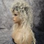 Bleached Blonde Dark Roots Hard Rocker Wig 80s Heavy Metal Dee Vince 90s Grunge