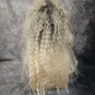 Bleached Blonde Dark Roots Hard Rocker Wig 80s Heavy Metal Dee Vince 90s Grunge