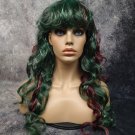Blood Drip Monster Wig Wicked Witch Sorceress She Hulk Swamp Thing Mermaid Siren