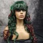 Blood Drip Monster Wig Wicked Witch Sorceress She Hulk Swamp Thing Mermaid Siren