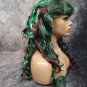 Blood Drip Monster Wig Wicked Witch Sorceress She Hulk Swamp Thing Mermaid Siren