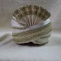 Fancy White Sultan Costume Hat Headpiece Desert Sheik Persian Arabian Royal NEW