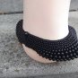 Black beaded collar