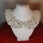 pearl and beaded collar